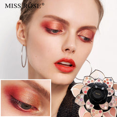 Multifunctional Makeup Full Set with Black Floral Palette